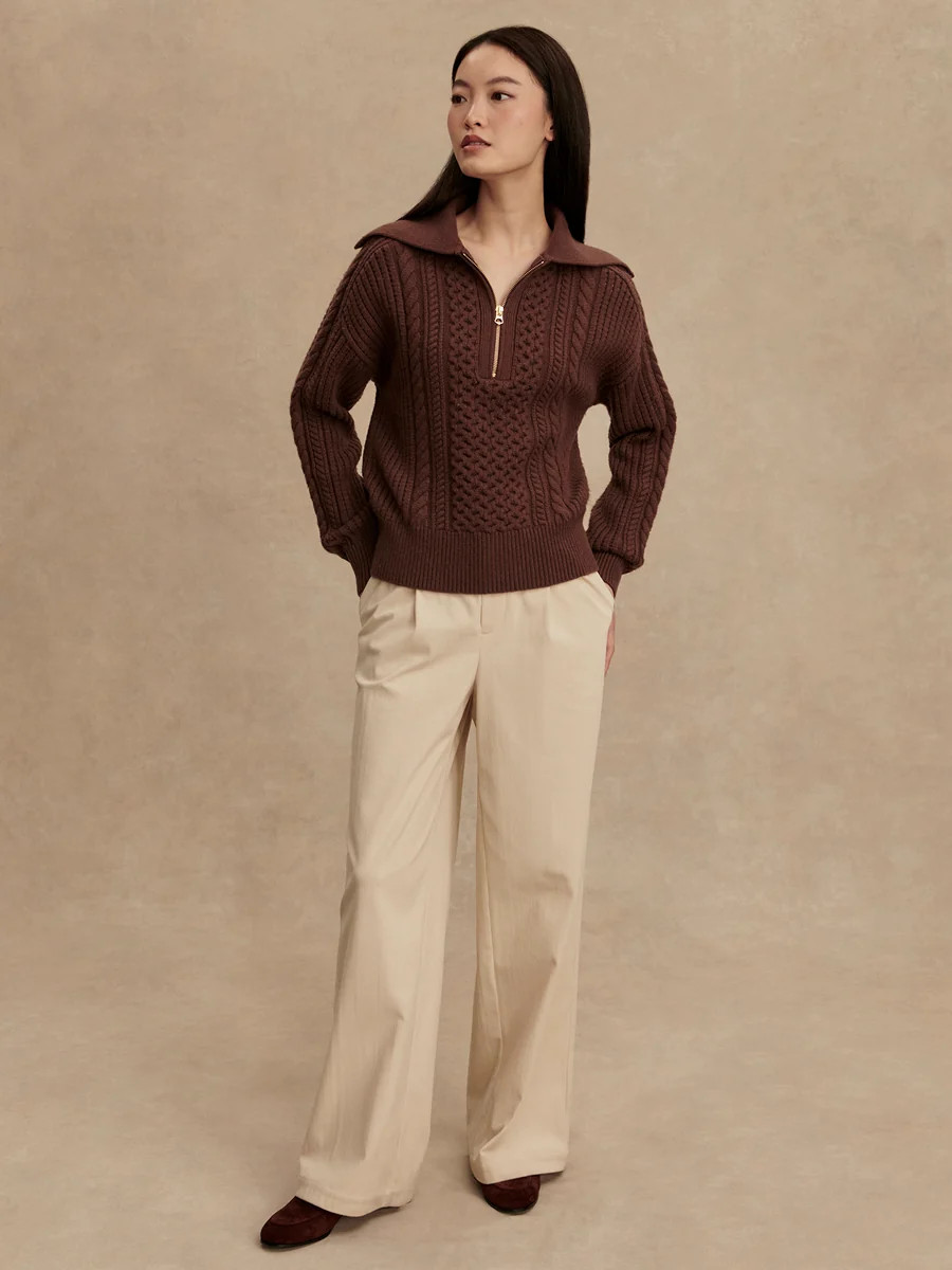 Camello Cable Half Zip 2.0 | Varley US | Varley US