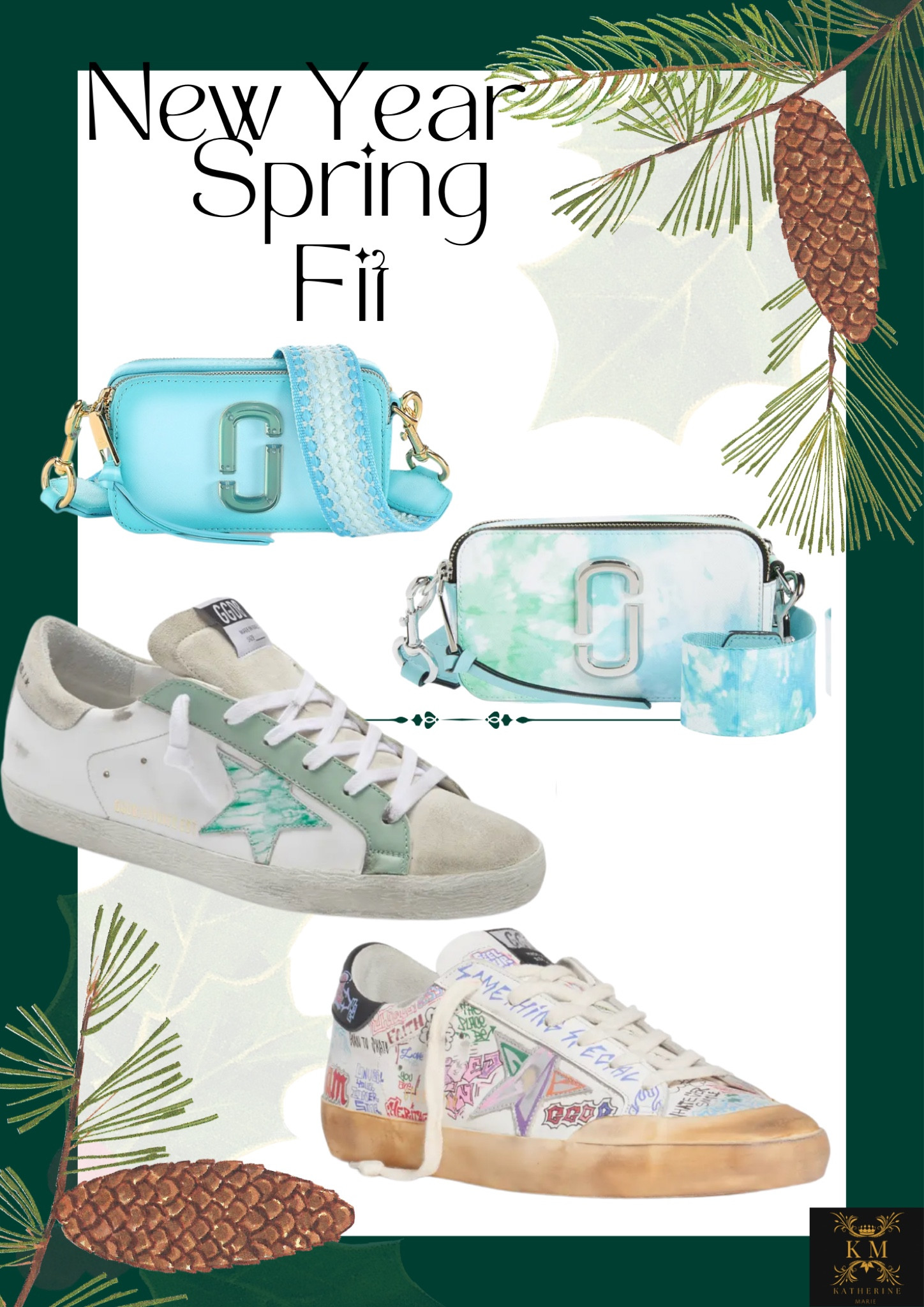 New Year Spring Sneakers & Purse. Marc Jacobs purse & Golden Goose sneakers. 

#LTKFind #LTKitbag #LTKshoecrush