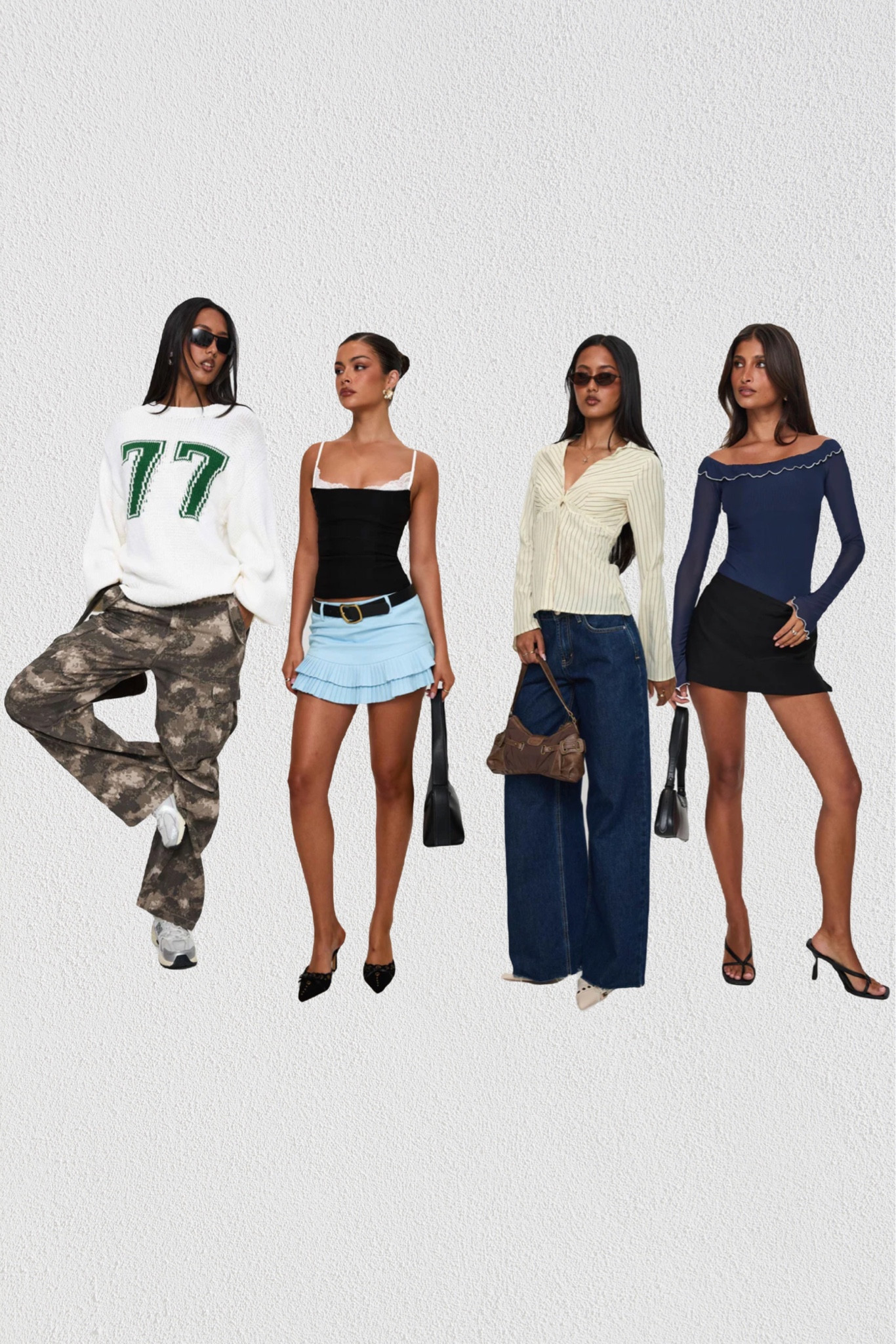 sweater, varsity, corset, lace, peek a boo, tank top, satin, lace trim, long sleeve, v-neck, off the shoulder, boat neck

#LTKworkwear #LTKfindsunder100