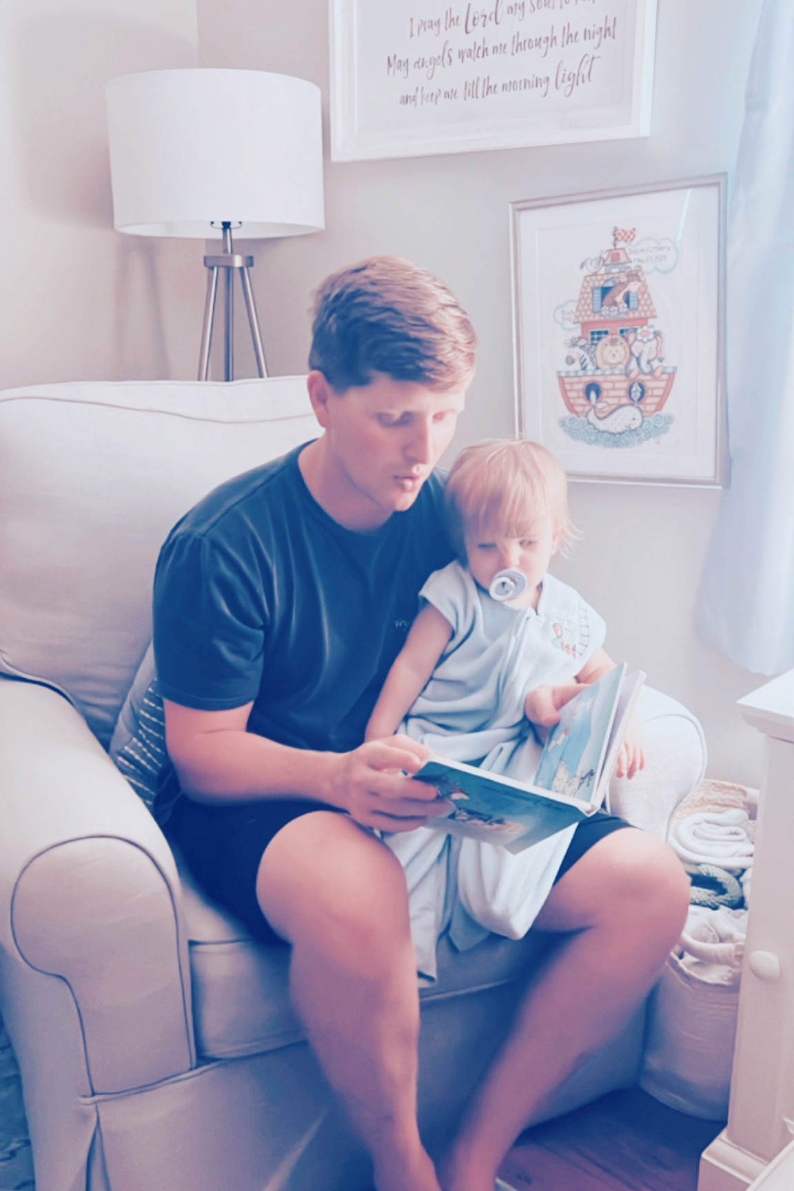sweet little moment before Judson’s nap time - 
reading his stories with “Dada” 👼🏼🥹

@wesmabry is preaching the wedding this afternoon for some of our church young adult ministry students that we have had the honor of pouring into over the years - and we are so excited to be there for such a special day!! so proud to be this man’s wife, and so blessed that Judson gets to grow up with the most selfless and Christlike father! 🙏🏽🤍

#LTKbaby #LTKfamily #LTKhome