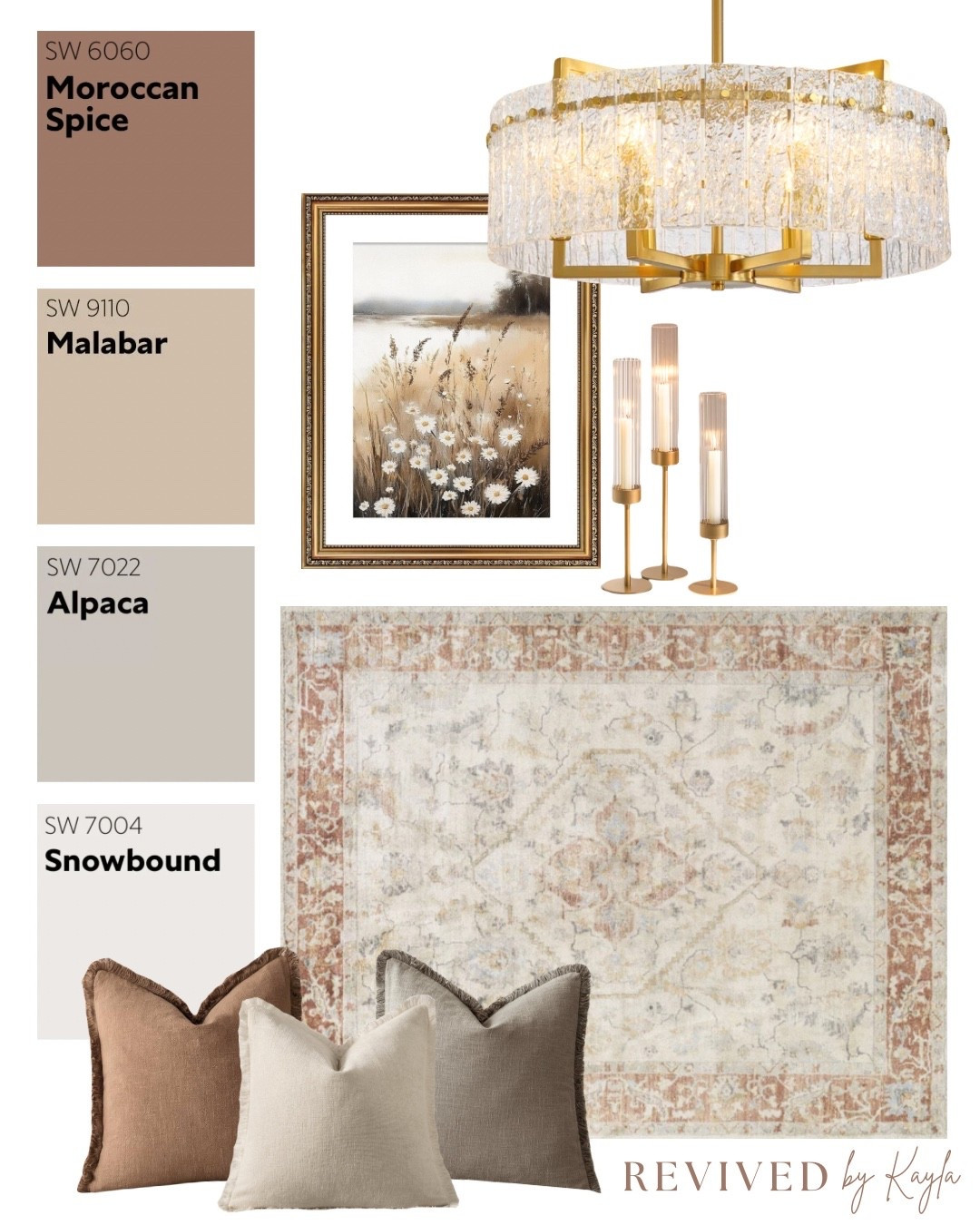 Rust and grey room design mood board 🍁✨ Perfect for a living room or bedroom 

#homedecor #homedesign #homeinspo #moodboard #neutral #modern #cozy #fall #livingroom #bedroom #home #inspo #rug #traditional #paintcolors 

#LTKFindsUnder50 #LTKFindsUnder100 #LTKHome