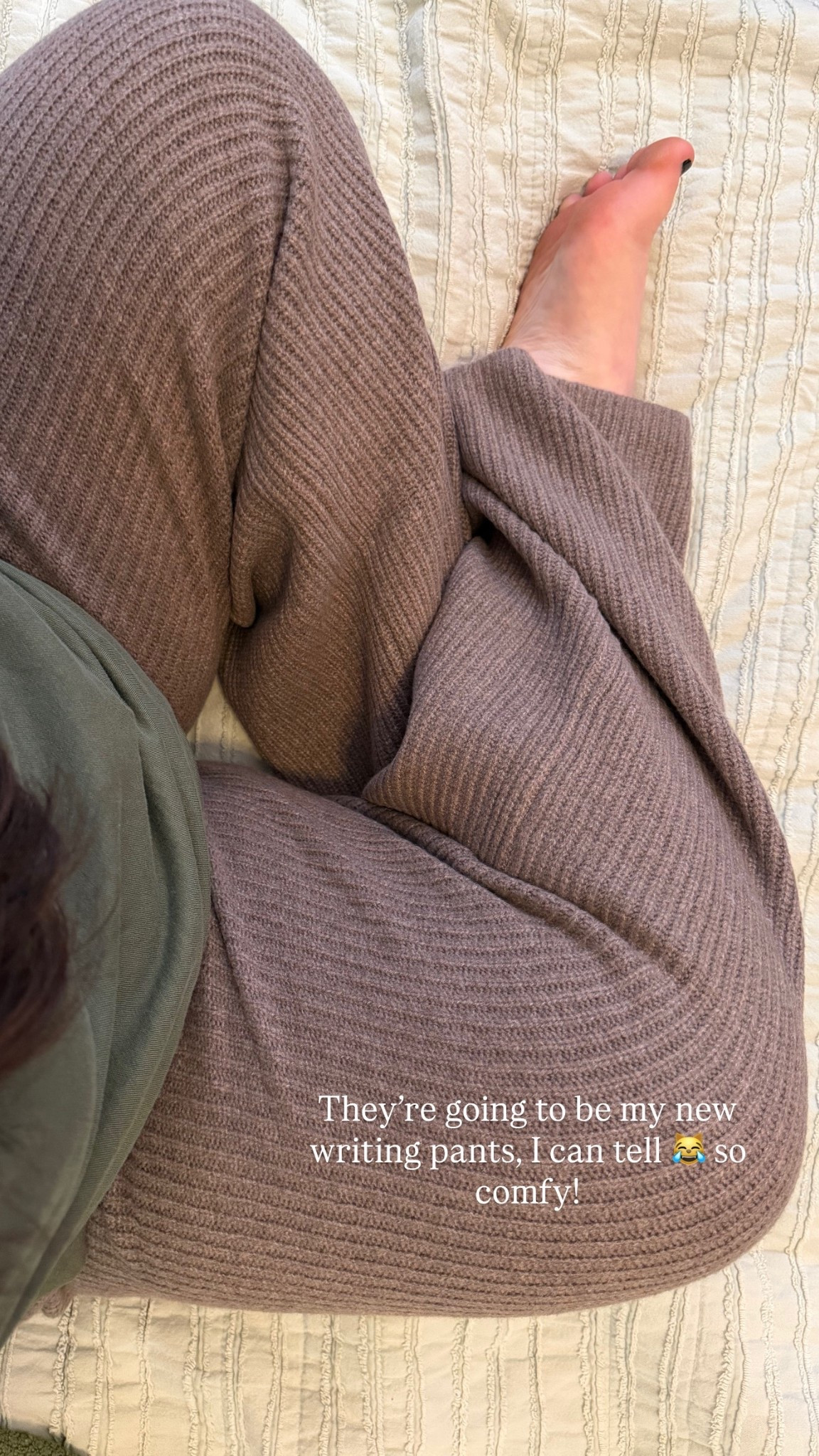 My new writing and WFH uniform 🎉 these sweater pants are so comfy! They’re pretty true to size but they do stretch out, so maybe size down. Either way, the petite length is great for me at 5 foot!

#LTKHome #LTKPetite #LTKSeasonal