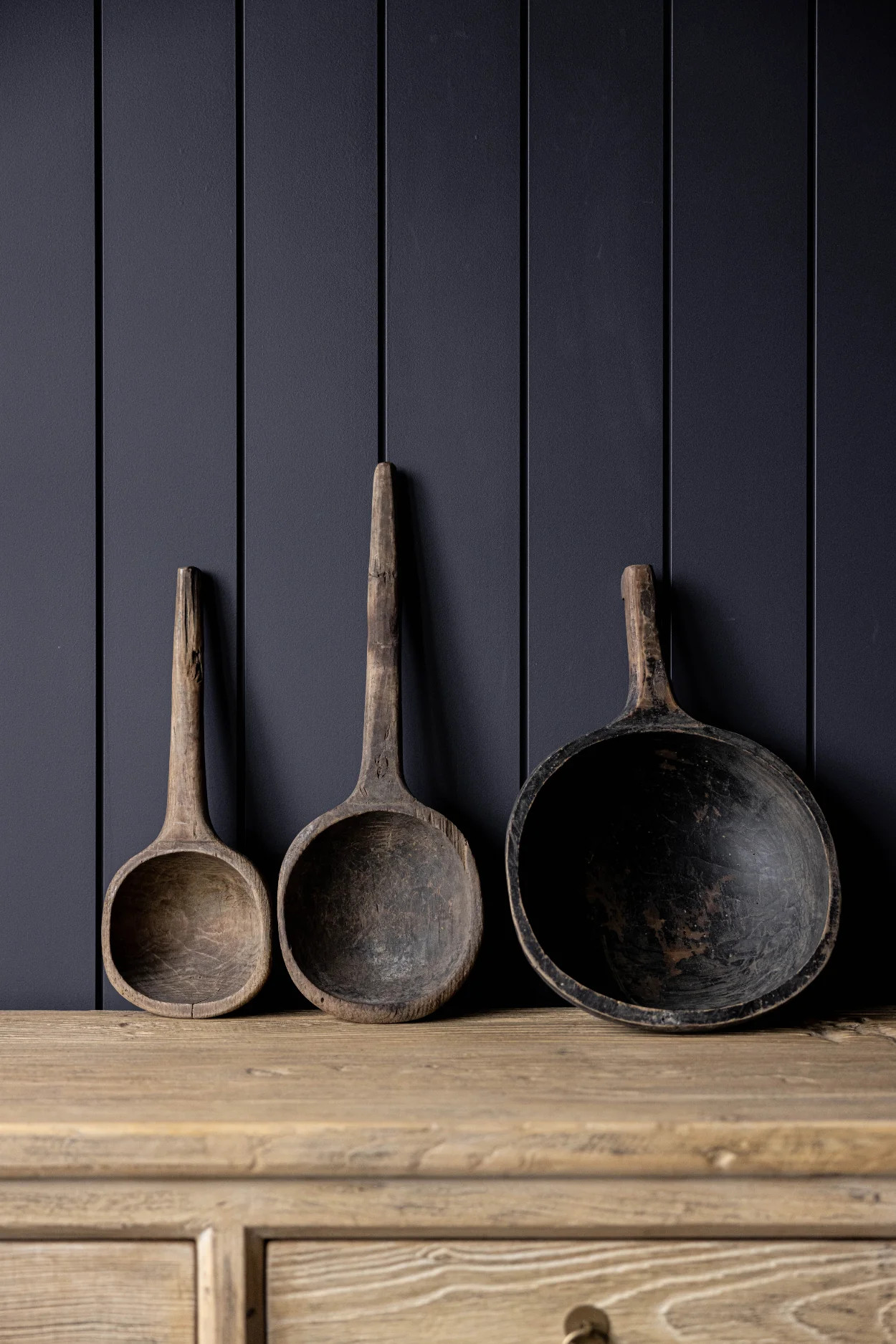 Vintage Found Wooden Scoop | Luxe B Co