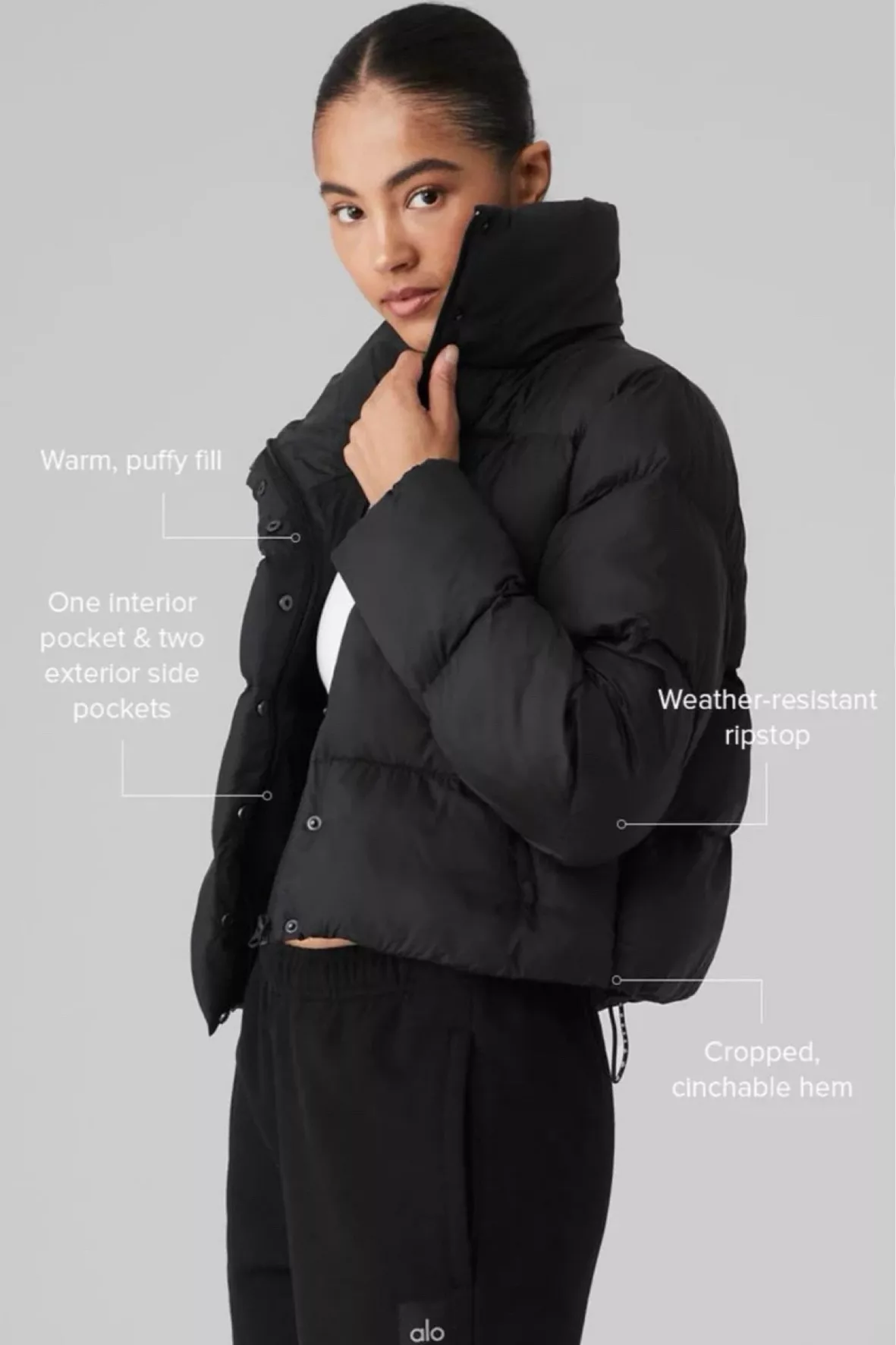 Gold Rush Puffer - Black curated on LTK