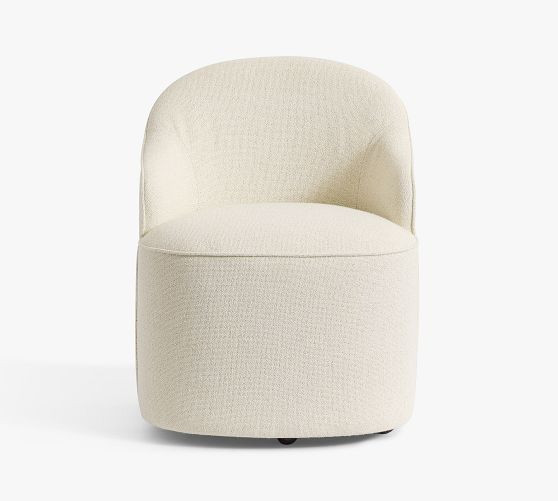 Jamie Upholstered Desk Chair | Pottery Barn (US)