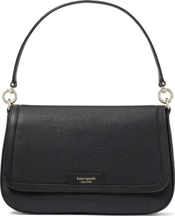 hudson pebble leather shoulder bag | Nordstrom