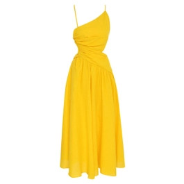 Ginger Asymmetric Midi Dress | ZIMMERMANN (APAC)