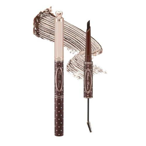 Flower Knows The Sweetie Bear Dual-Ended Brow Gel & Pencil,Long Lasting with Precision Tip,Eyebrow Definer Pencil,Creates Full,Natural-Looking,Tames and Combs Brow Brush(01 Taupe Brown) | Amazon (US)