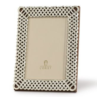 L'Objet Platinum Braid Frame | Bloomingdale's (US)