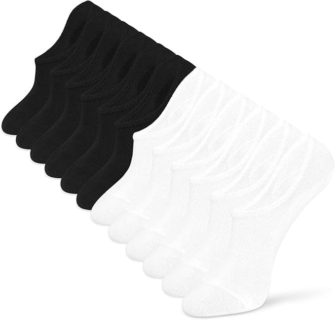 IDEGG Women and Men No Show Socks Low Cut Anti-slid Athletic Running Novelty Casual Invisible Lin... | Amazon (US)