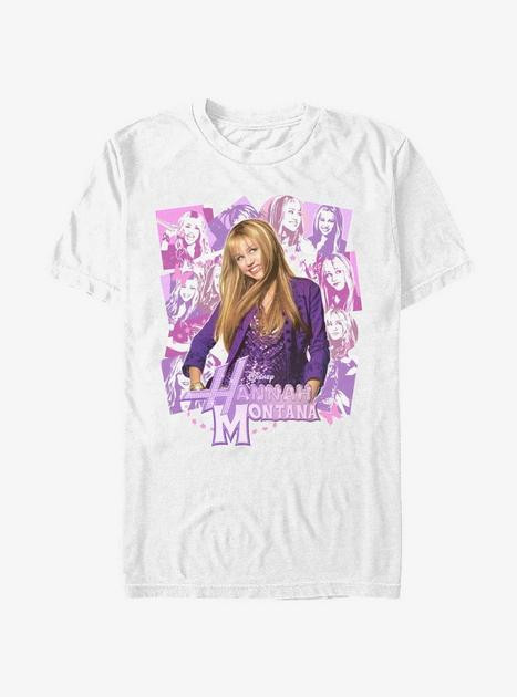 Hannah Montana Portrait Collage T-Shirt | BoxLunch | BoxLunch