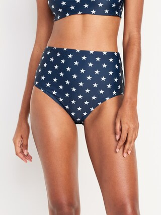 High-Waisted French-Cut Bikini Swim Bottoms | Old Navy (US)