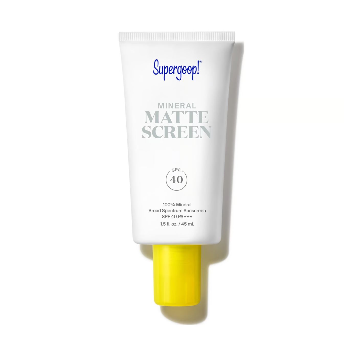 SupergoopMineral Mattescreen SPF 40US $38.00 | goop