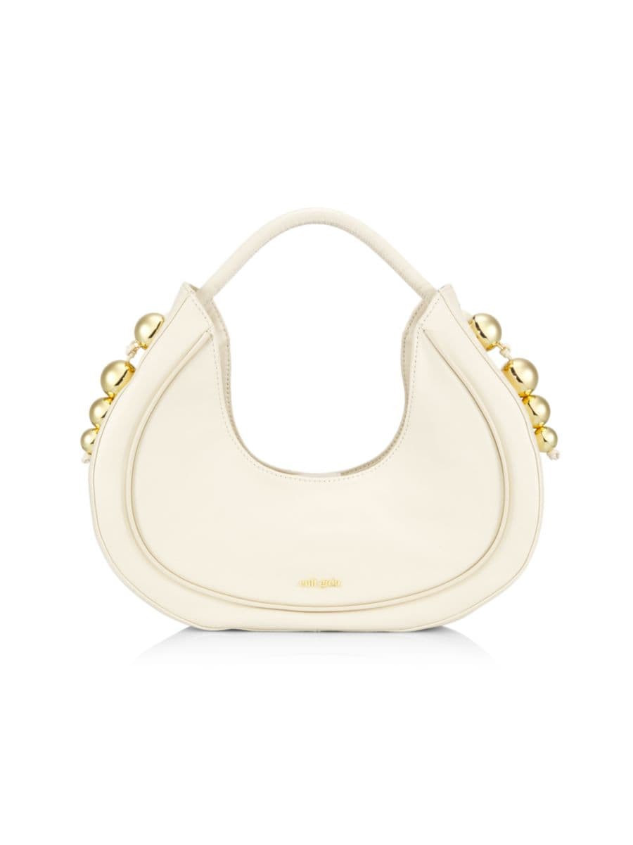 Zabelle Leather Shoulder Bag | Saks Fifth Avenue