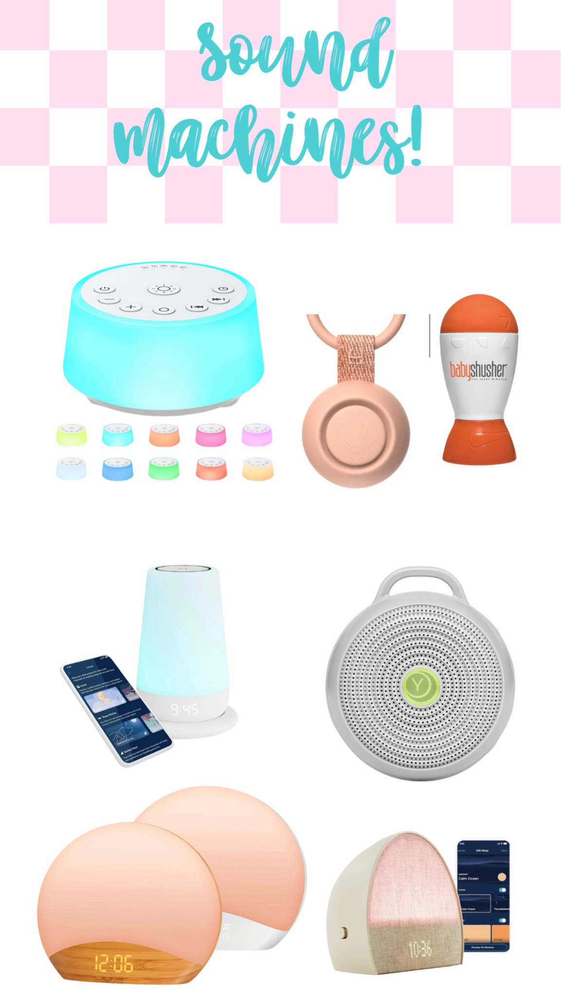 Alllll the baby sound machines!



#LTKhome #LTKbaby #LTKfamily