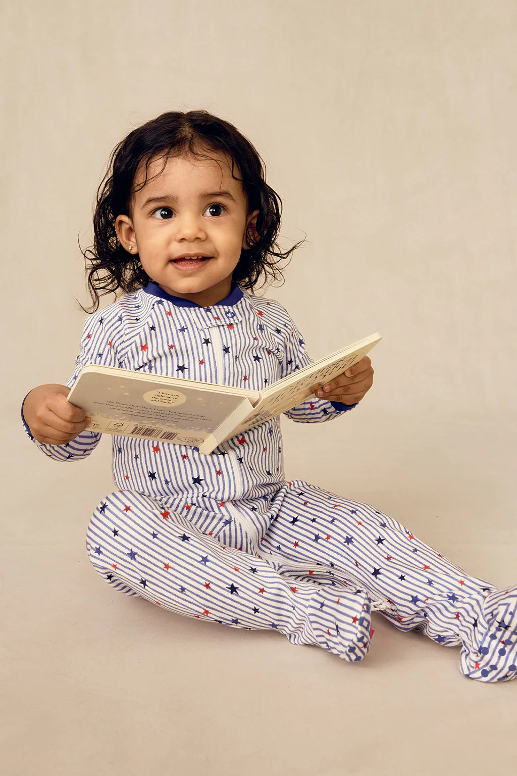 Baby Sleeper in Star Spangled | Lake Pajamas