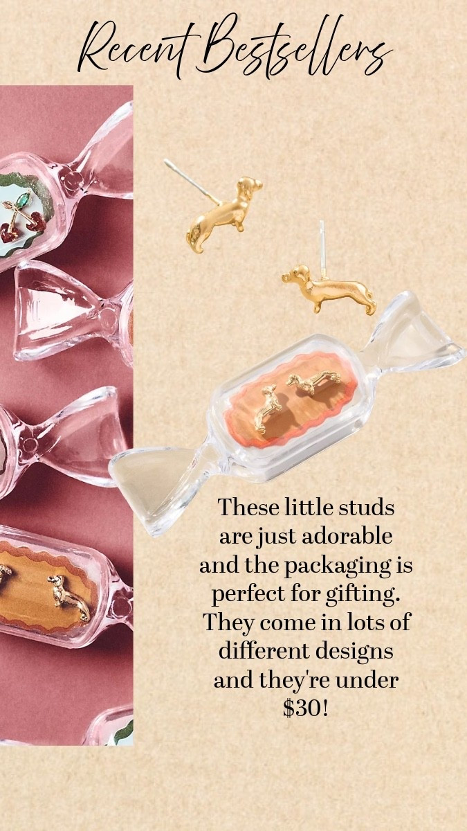 These little studs are just adorable and the packaging is perfect for gifting. They come in lots of different designs and they're under $30!

#LTKHoliday #LTKFindsUnder50 #LTKGiftGuide