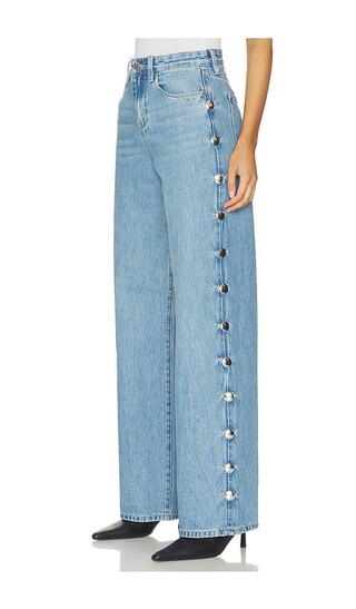 BLANKNYC Franklin high rise straight leg in Blue. - size 25 | Revolve Clothing (Global)