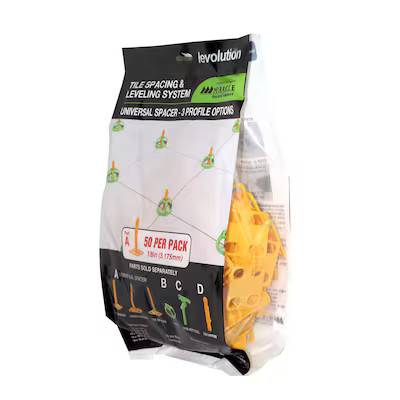 Miracle Sealants  Levolution 50-Pack 1/8-in Plastic Tile Spacer | Lowe's