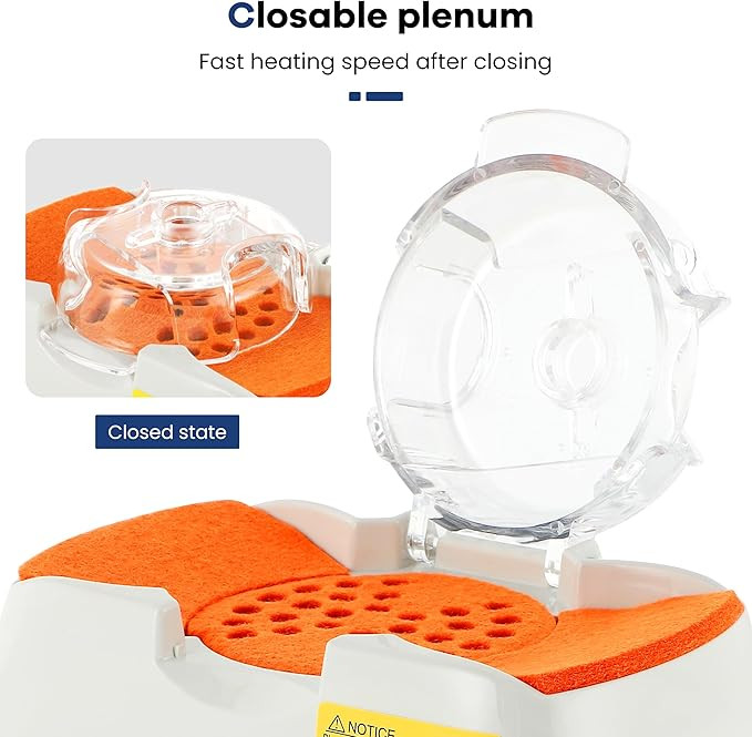 Hanchen Optical Frame Warmer Hot Air Eyeglasses Heater 110v Heat Lamp Ceramic Baking Machine CP-1... | Amazon (US)