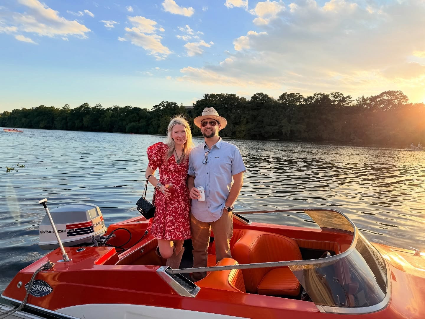 Happy anniversary my love. ❤️ Red cocktail dress but make it country  for Clarins new launch!👢

#LTKSaleAlert #LTKSeasonal #LTKFindsUnder100