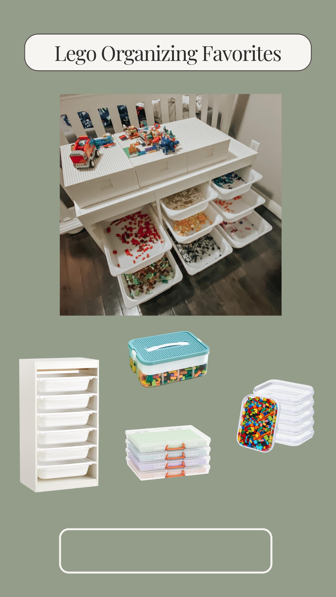 Are you in need of a better system to keep those Legos or Barbies organized? Look no further! 

 #LTKmomlife #LTKHome #LTKKids
