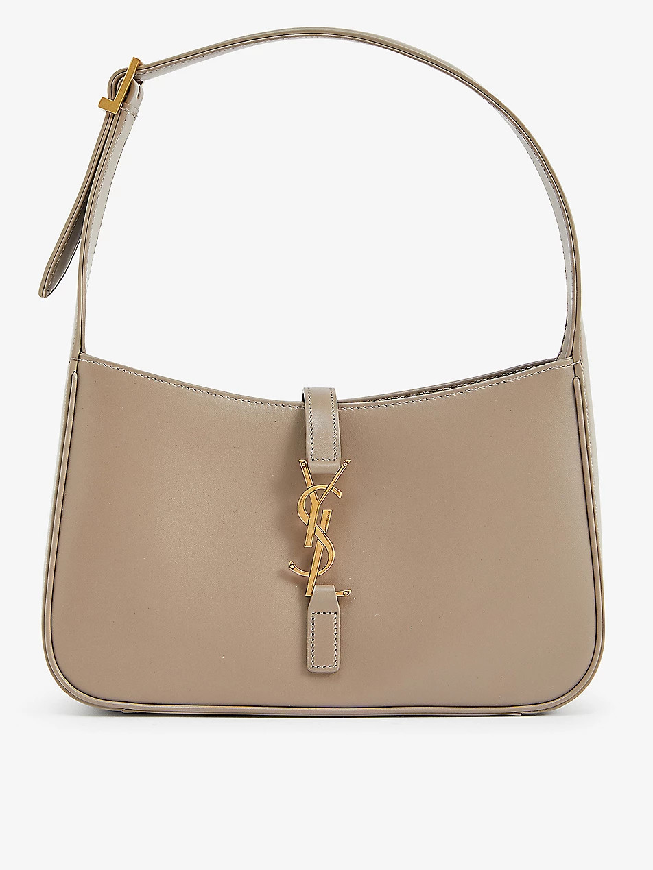 Le 5 à 7 monogram leather hobo bag | Selfridges