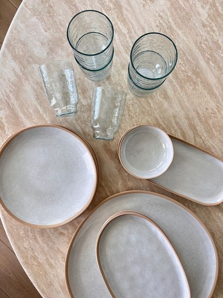 New kitchen dinnerware cups, plates, platters & more at Target! Love the neutral vibes 😍
These also look like ceramic sets but they're bamboo/plastic. These are available in a few fun color sets — perfect for the summer 💛

Home Decor, Outdoor Dining, Summer Kitchen Sets

#target #targetstyle #targetpartner  

#LTKFindsUnder50 #LTKHome #LTKFamily