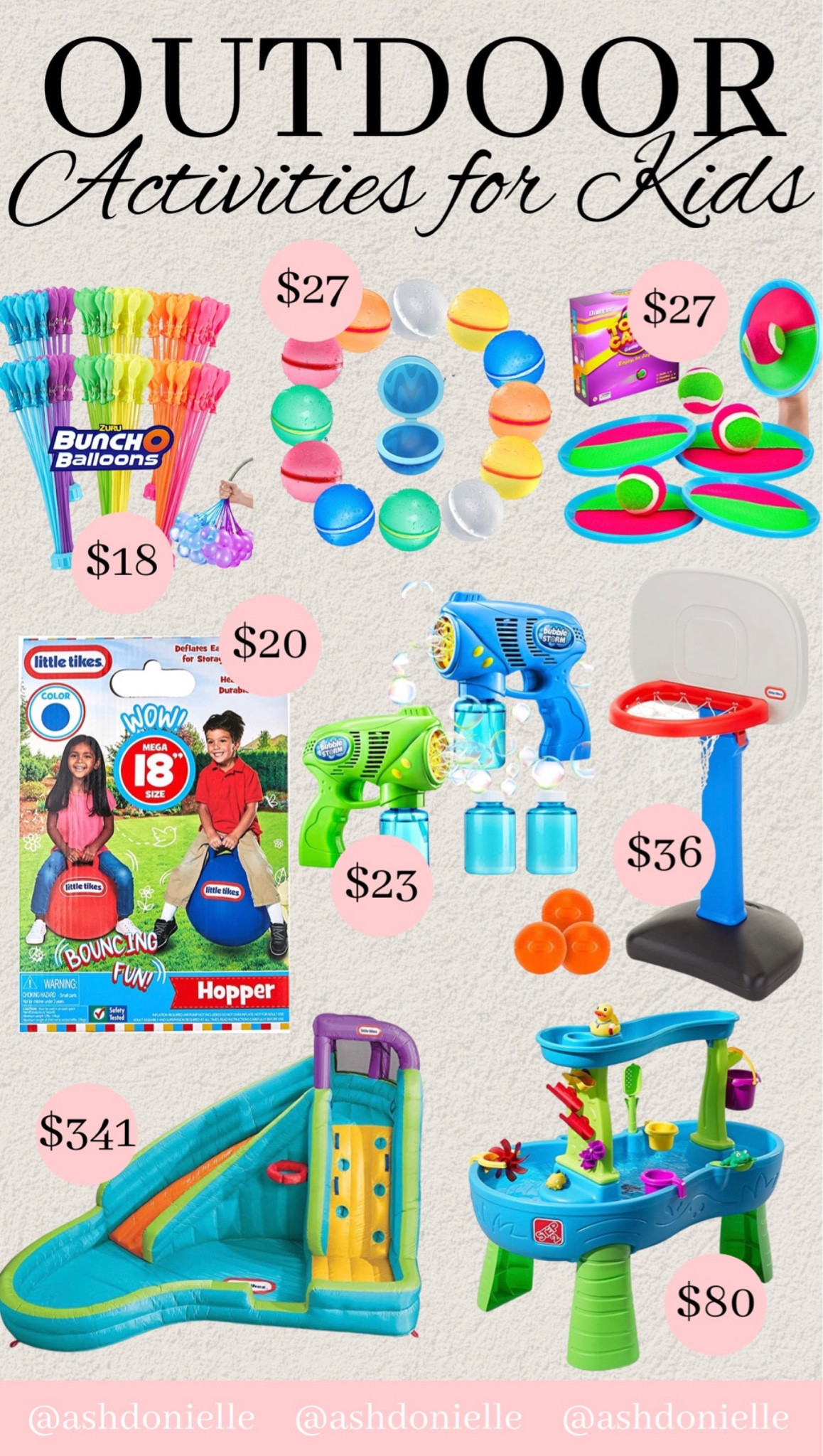 Outdoor activities for kids this summer! 

#LTKSeasonal #LTKkids #LTKunder50