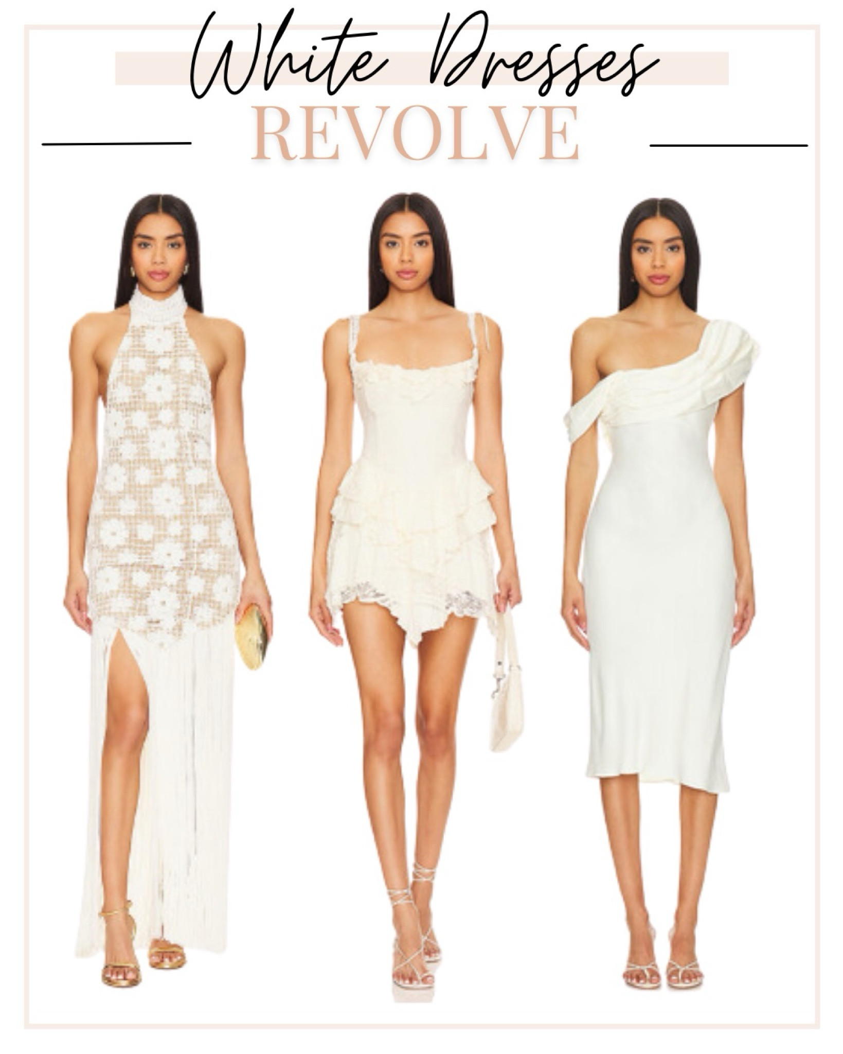 Check out these beautiful white dresses 

White dress, bridal shower dress, wedding dress, wedding reception dresses, engagement dresses, maxi dress, midi dress, mini dress, pastel dress, baby shower dress, semi-formal dress, formal dress, cocktail dress, date night outfit, date night dress, vacation outfit, vacation dress, resort dress, bachelorette dress 

#LTKwedding #LTKstyletip #LTKtravel