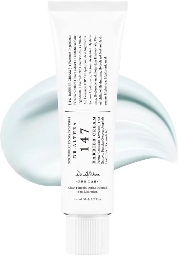 Dr.Althea 147 Barrier Cream | Daily Skin Barrier Repair Care | Deep Hydrating with Hyaluronic Aci... | Amazon (US)