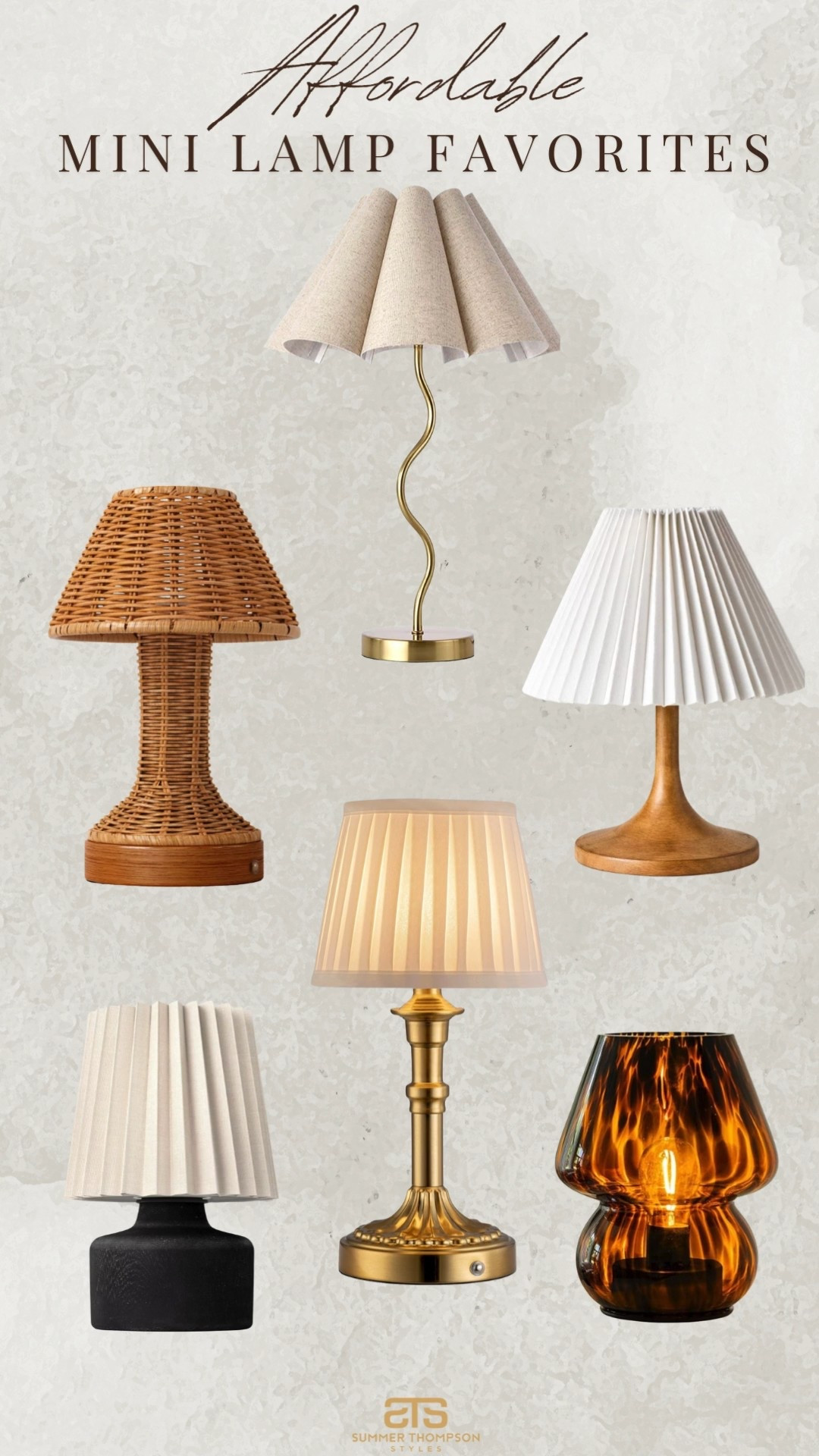 These lamps are the best for ambience I night! I have mini lamps all around my home! 

Lighting lamps wicker rattan trending home decor home favorites spring home finds affordable best sellers 

#LTKHome #LTKSeasonal