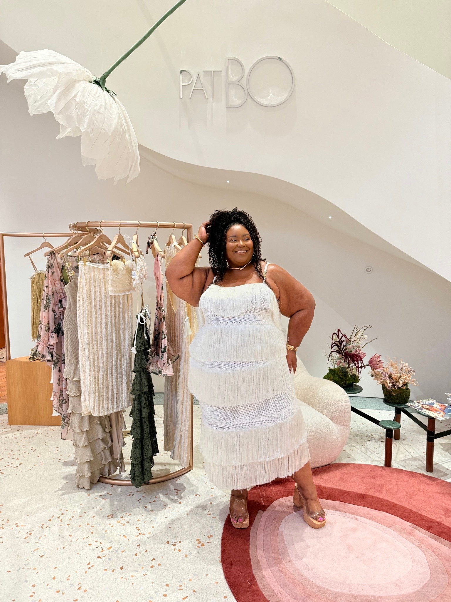 Fun Fringe Dress from @Eloquii ! 🤍

#LTKPlusSize #LTKMidsize #LTKTravel