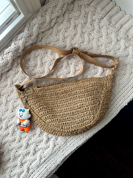 This is THE bag for summer - this crochet bag is stylish and can be worn as a shoulder bag and crossbody bag. I added a BT21 RJ keychain for a little customization. This bag is so roomy and holds a ton of things! Comes in multiple colors. 

Summer fashion, summer style, it bag, budget friendly style, neutral bag, purse 

#LTKFindsUnder50 #LTKItBag #LTKStyleTip