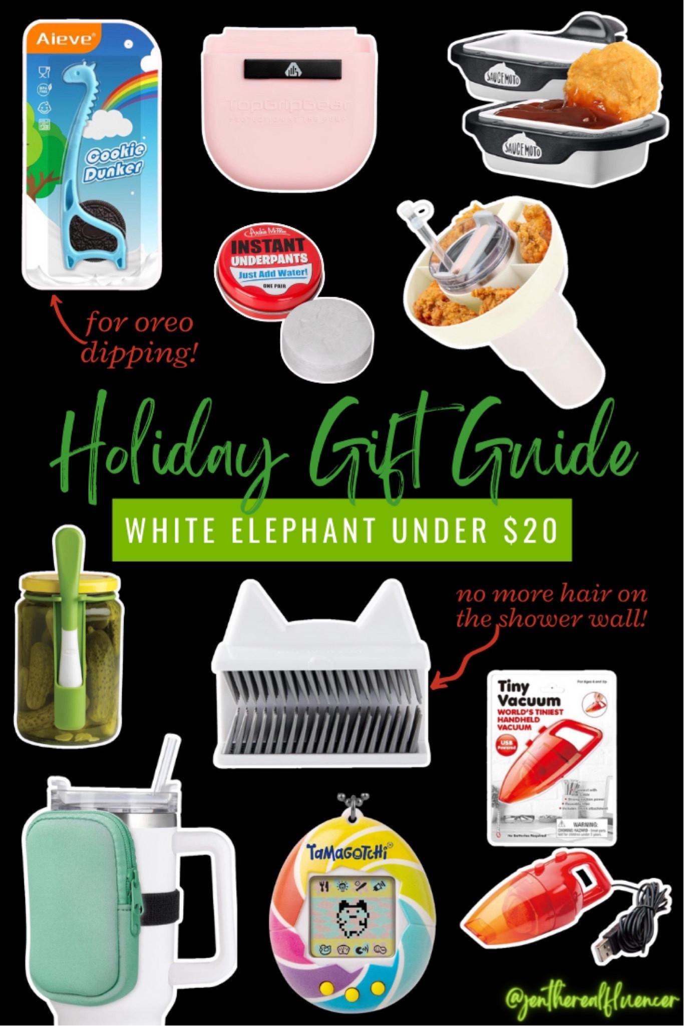 Gift guide, gift ideas, under $20, Amazon, funny gifts, gag gifts, white elephant, Yankee swap 

#LTKHoliday #LTKGiftGuide #LTKSeasonal