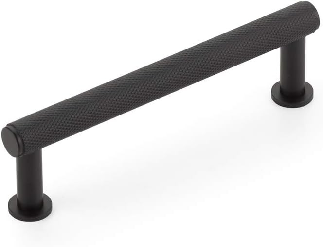 Schaub Pub House Collection 4 in. (102mm) Knurled Pull, Matte Black - 5004-MB | Amazon (US)