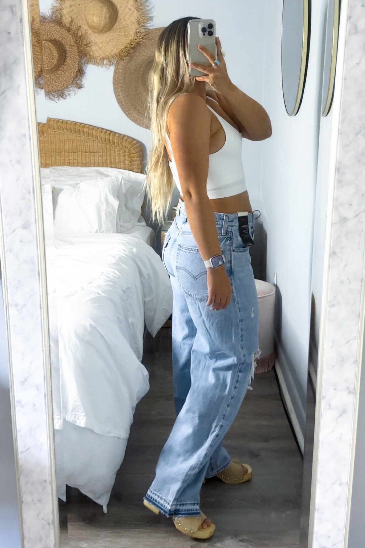 Now is THE time to get these jeans! Currently on major sale for $63✨ 
#jeans #denim #dadjeans #baggyjeans #travel #vacation


#LTKfindsunder100 #LTKstyletip #LTKsalealert