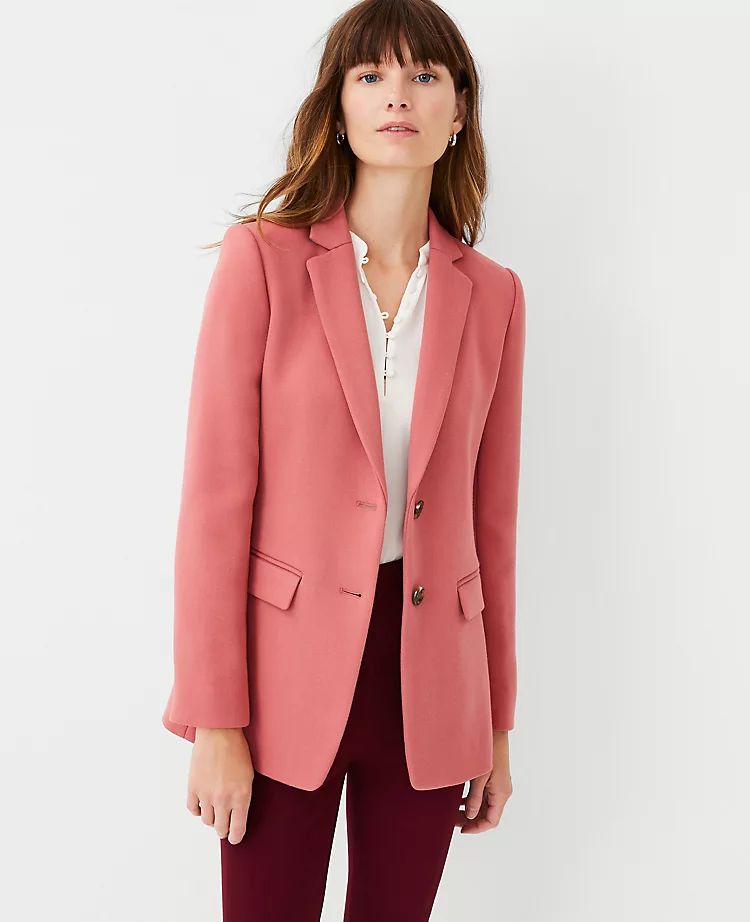 The Greenwich Blazer in Twill | Ann Taylor (US)