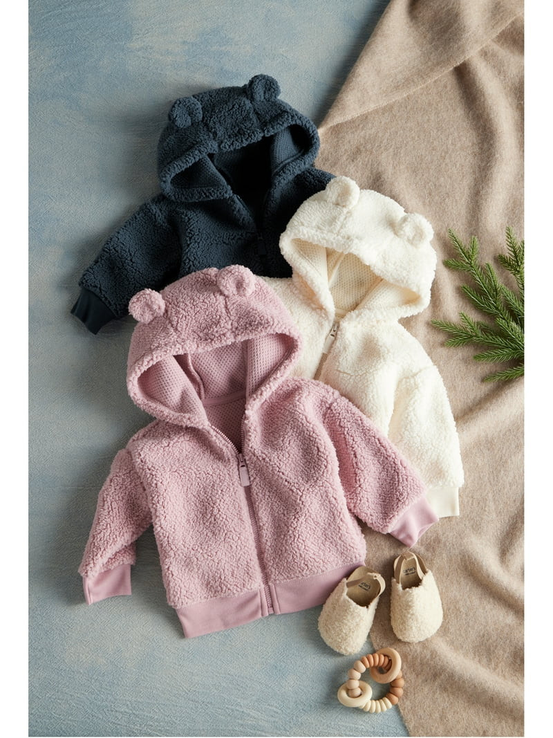 Carter's Child of Mine Baby Fleece Cardigan, Sizes Newborn-24 Months | Walmart (US)