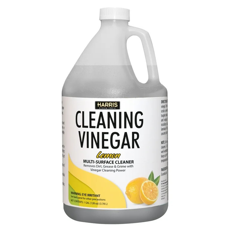 Harris Lemon Scent Concentrated All Purpose Cleaning Vinegar Liquid 128 oz | Walmart (US)