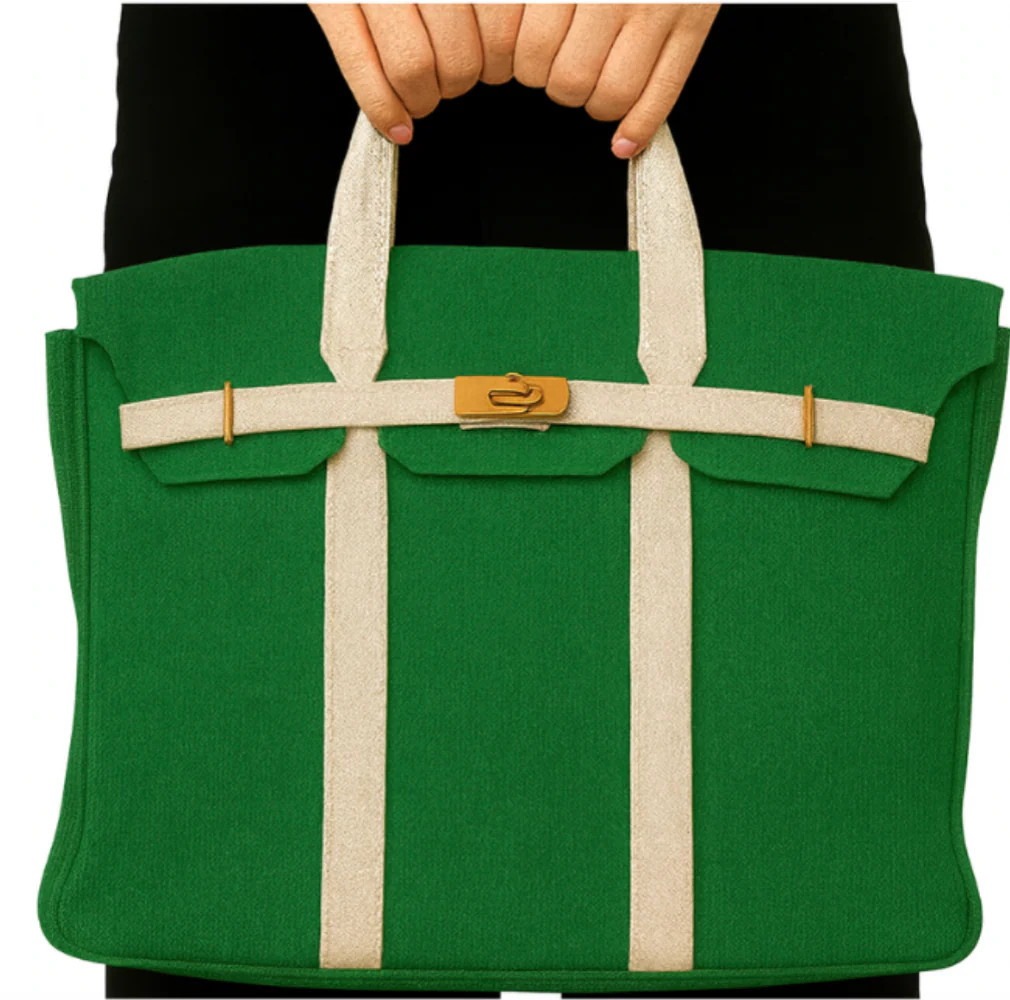 Canvas "Boatkin" Boat Bag - Green | Runway Athletics