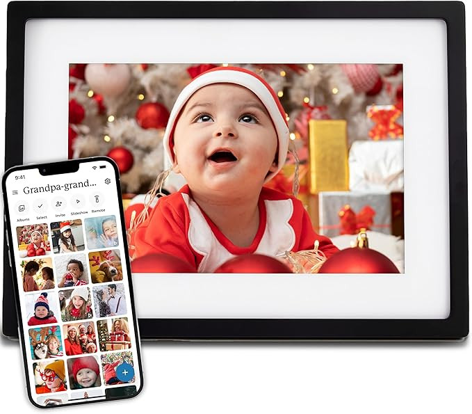Skylight Digital Picture Frame - WiFi Enabled with Load from Phone Capability, Touch Screen Digit... | Amazon (US)