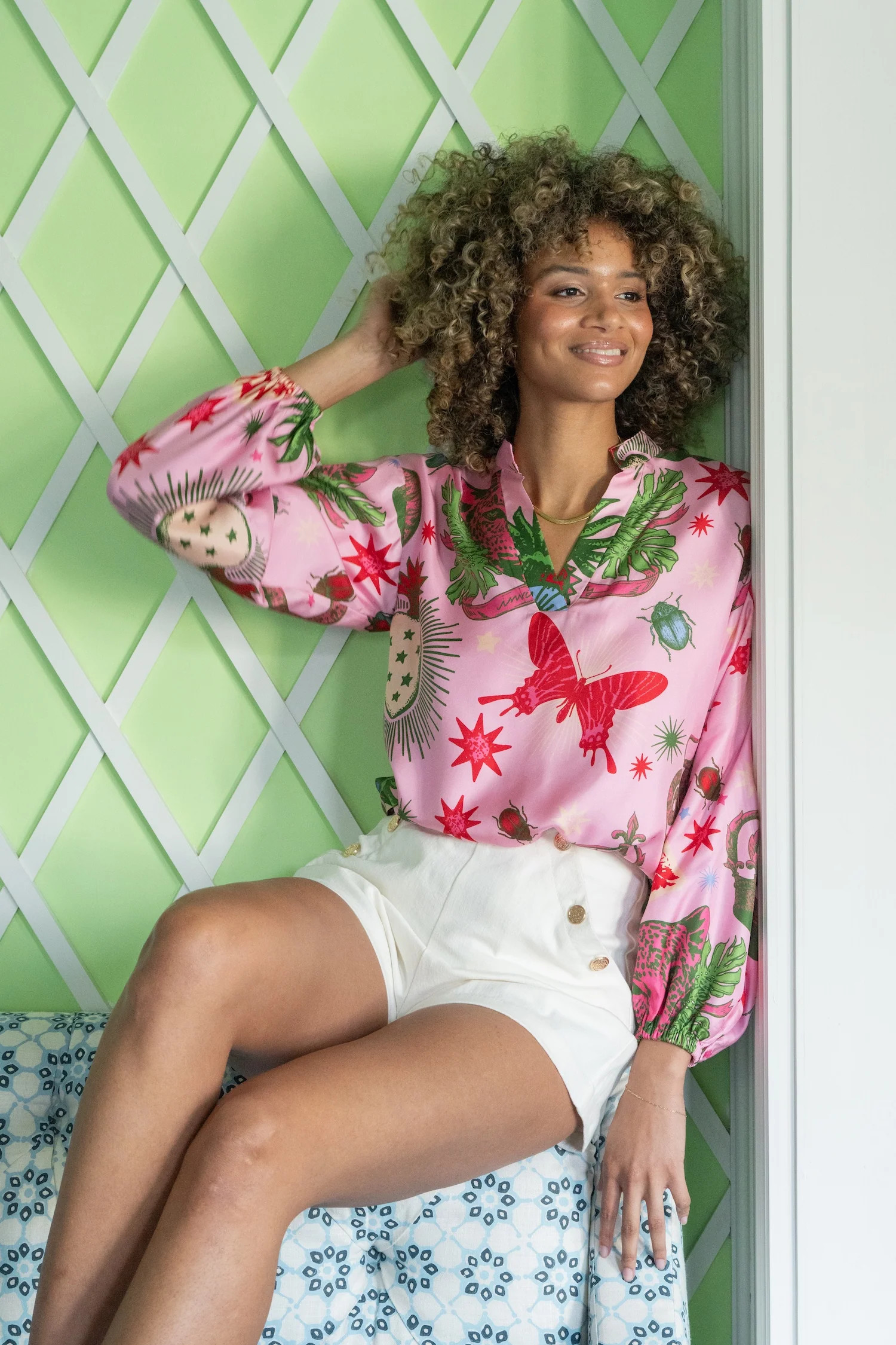 Lolli Top in Iconic Joy | Emily McCarthy