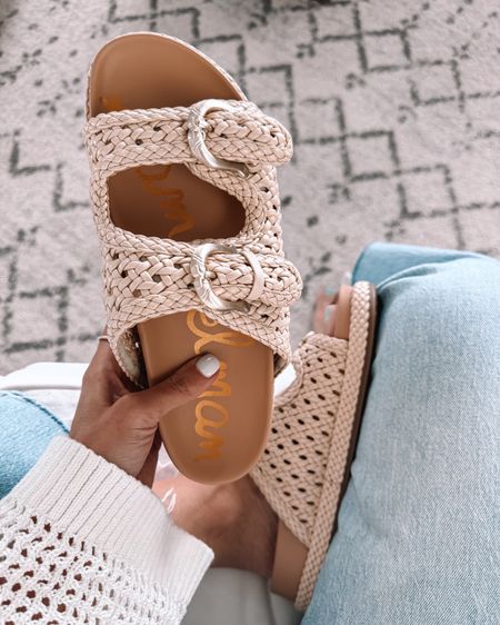 O. M. G 😱 I just found these sandals 40% off!!!! They are the CUTEST EVER! Not to mention comfy! Run tts  

Follow my shop @mrscasual on the @shop.LTK app to shop this post and get my exclusive app-only content!

#LTKSaleAlert #LTKShoeCrush #LTKFindsUnder100