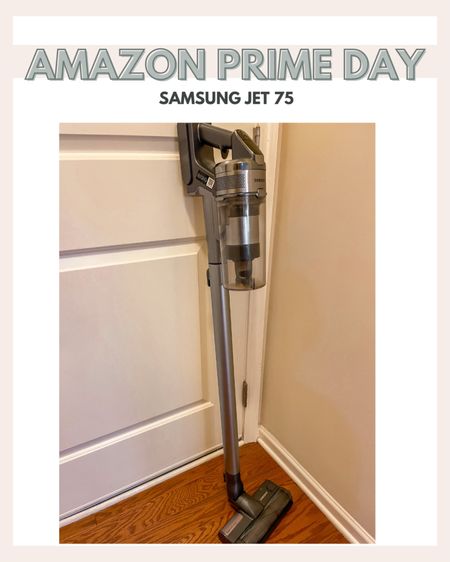 Are Samsung jet 75 vacuum is on sale today for Amazon prime day. We use this literally every day to pick up toddler mess and pet hair. Can't recommended enough.

#LTKhome #LTKxPrimeDay #LTKFind