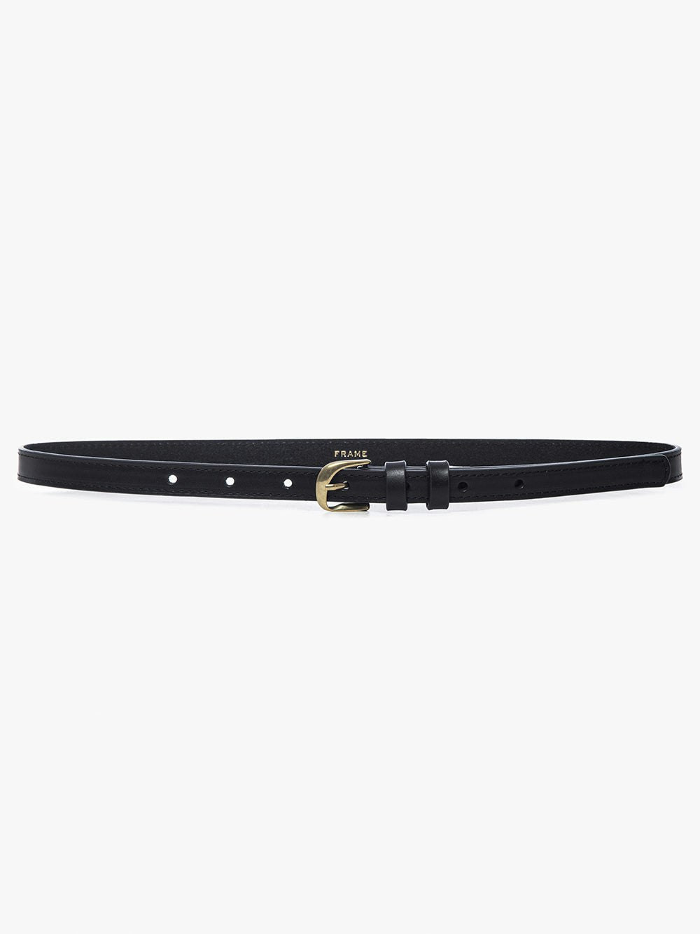 Petit Twist Buckle Belt -- Noir | Frame Denim