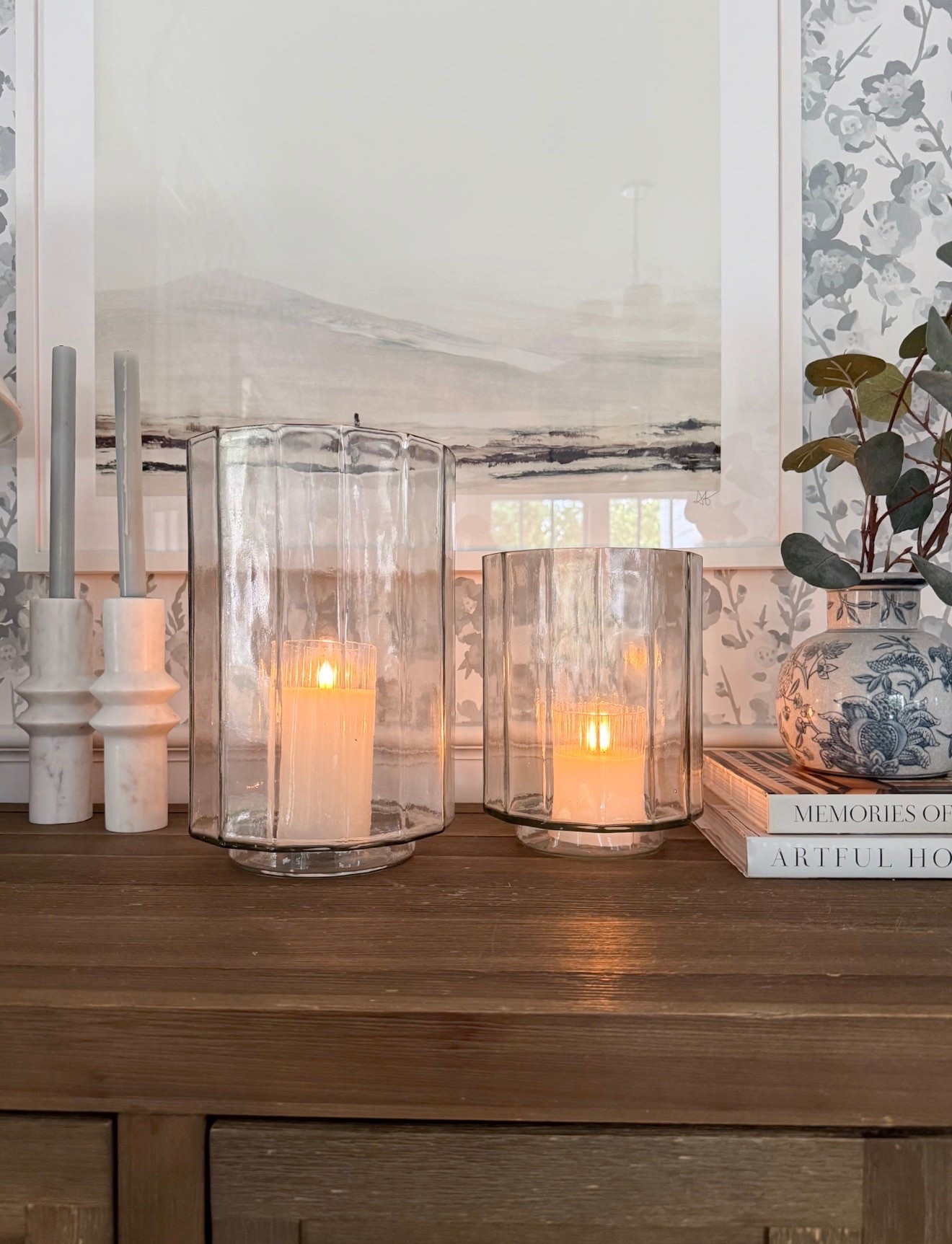 The most beautiful hurricane candle holders — so pretty on a dining table but also perfect for your front porch! Planning on using them for Halloween and also the holiday season!!

#LTKSaleAlert #LTKHome #LTKSeasonal