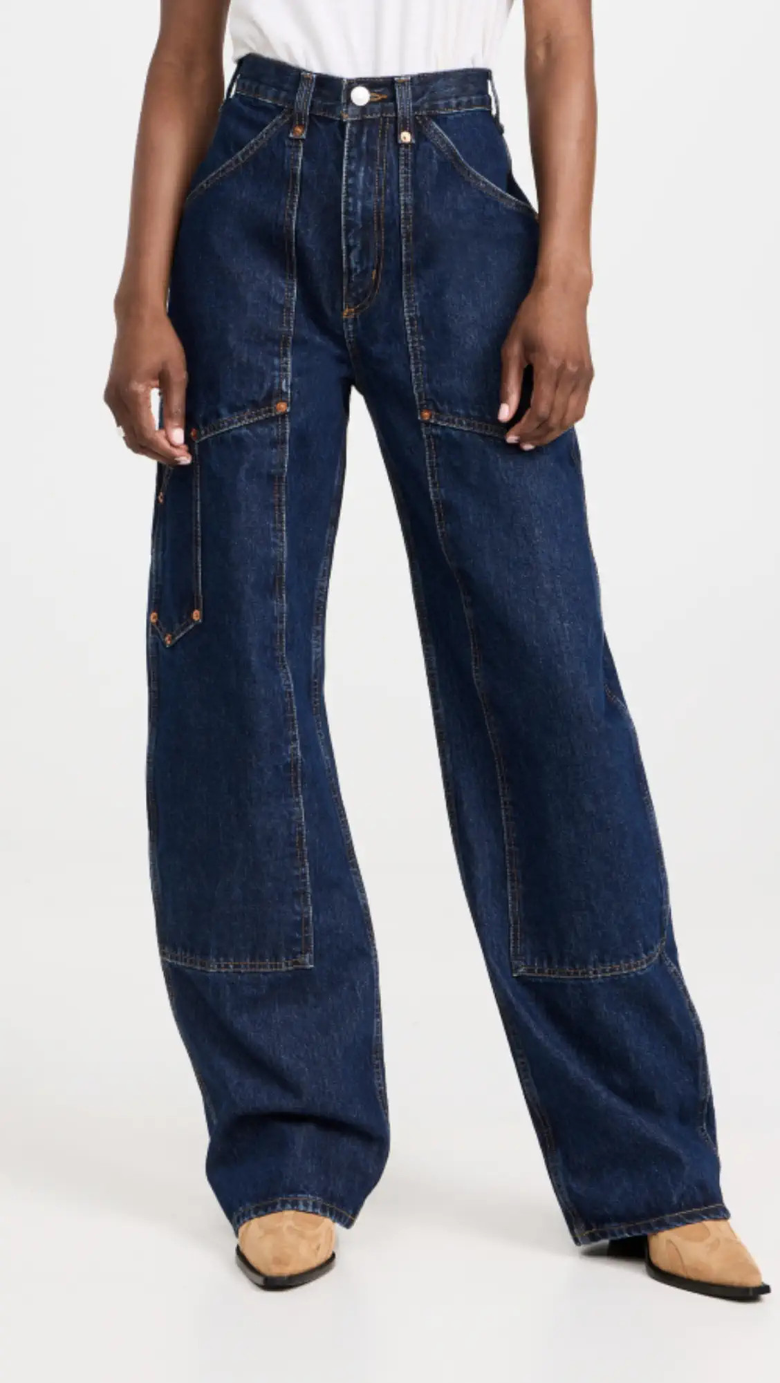 RE/DONE Super High Workwear Jeans | Shopbop | Shopbop
