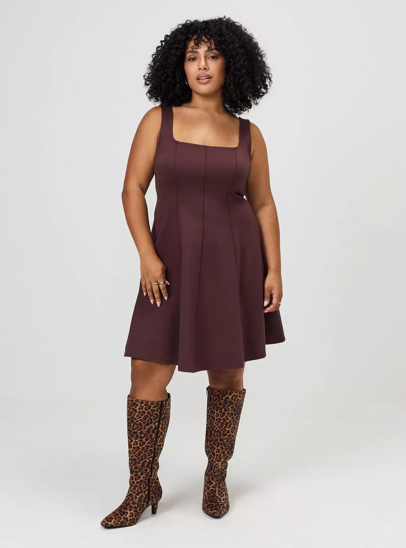 Square Neck Tank Mini Dress | Torrid (US & Canada)