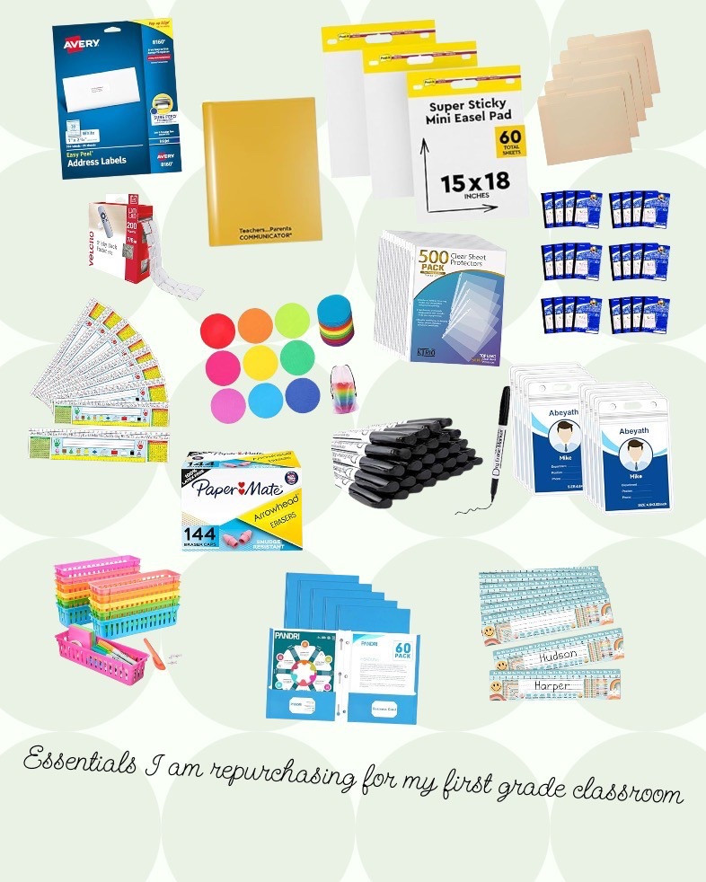 Essentials I will be repurchasing for my first grade classroom! Shop my essential, must have classroom picks as an elementary school teacher. Everything from office supplies to classroom tools! 

#teachers #LTKteachers #firstgradeteacher #amazonessentials #musthave #classroomsetup

#LTKHome